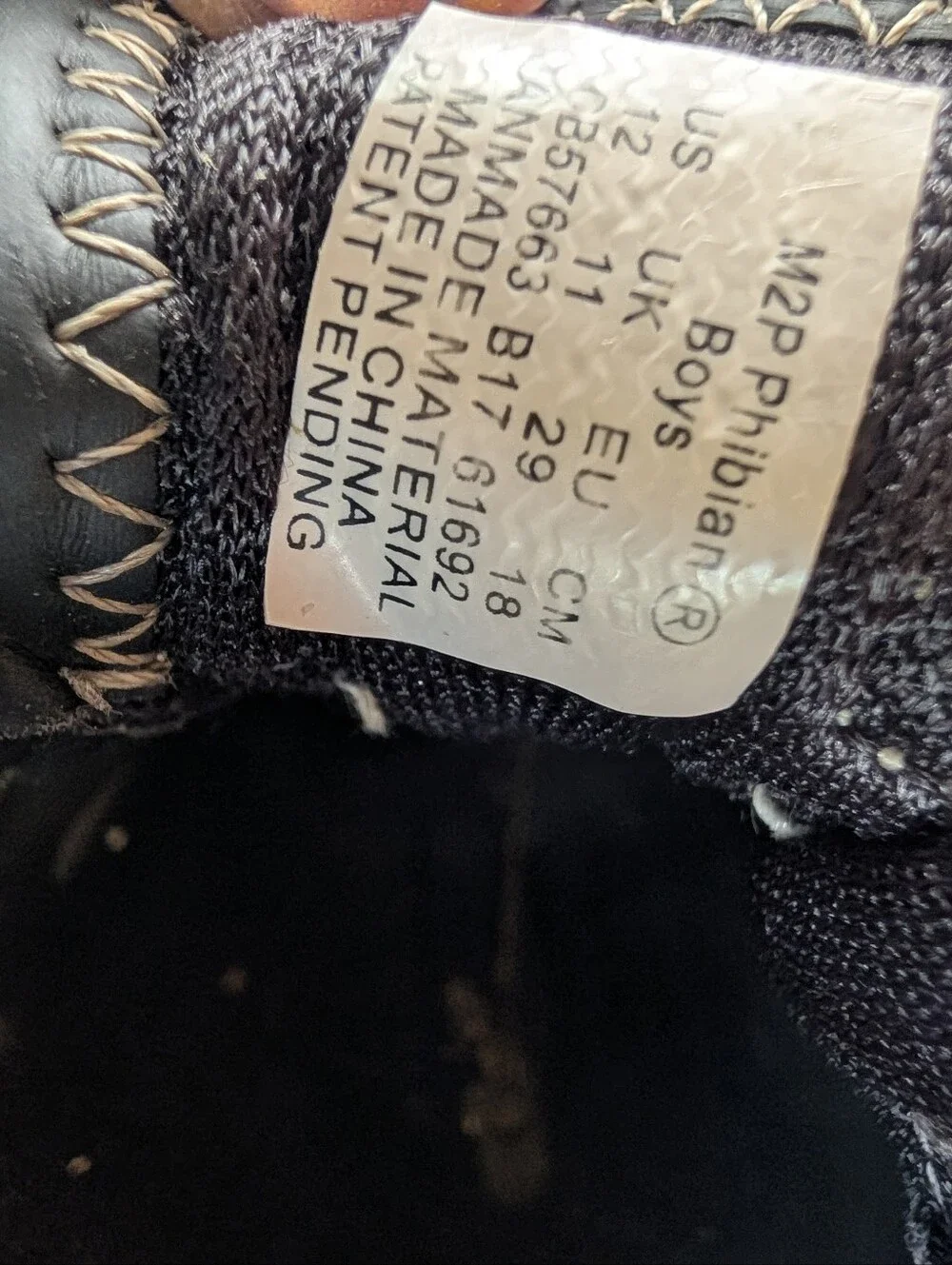 Stride rite phibian size 12